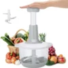 2 Liter | Manual Hand Push Chopper & Multifunctional Mixer