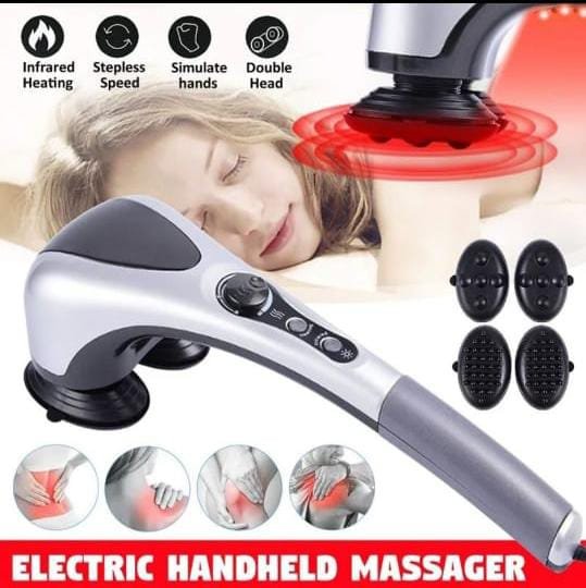 Double Head Full Body Massager Machine Variable Speed Far Infrared