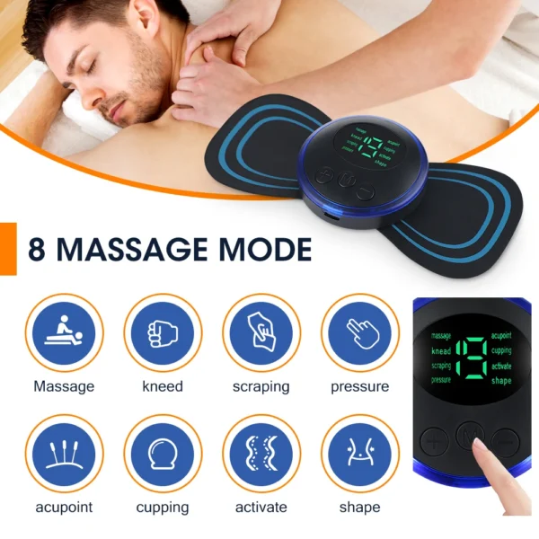 EMS Butterfly Portable Neck Massager - Image 4